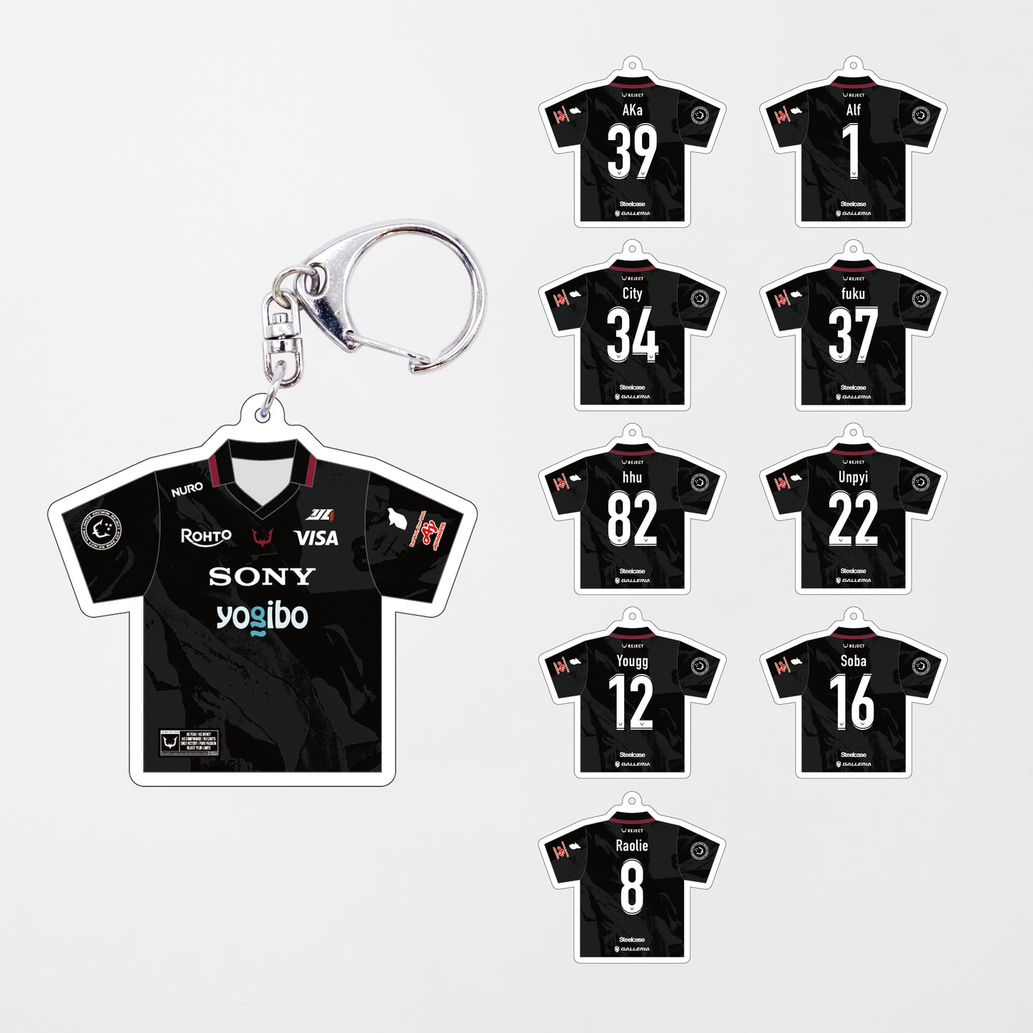 REJECT 2026 Official Jersey ACRYLIC KEY HOLDER IDENTITY V Div.