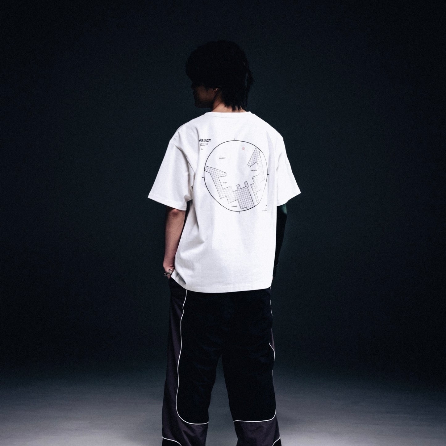 RC MAPPING TEE WHT