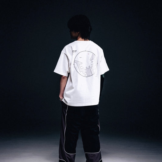 RC MAPPING TEE WHT