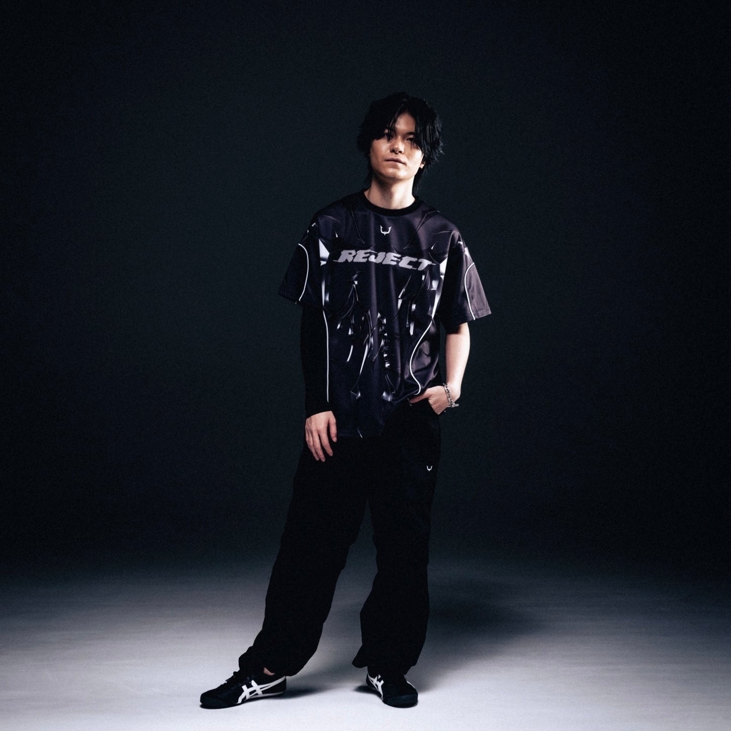 METAL GAME SHIRT BLK