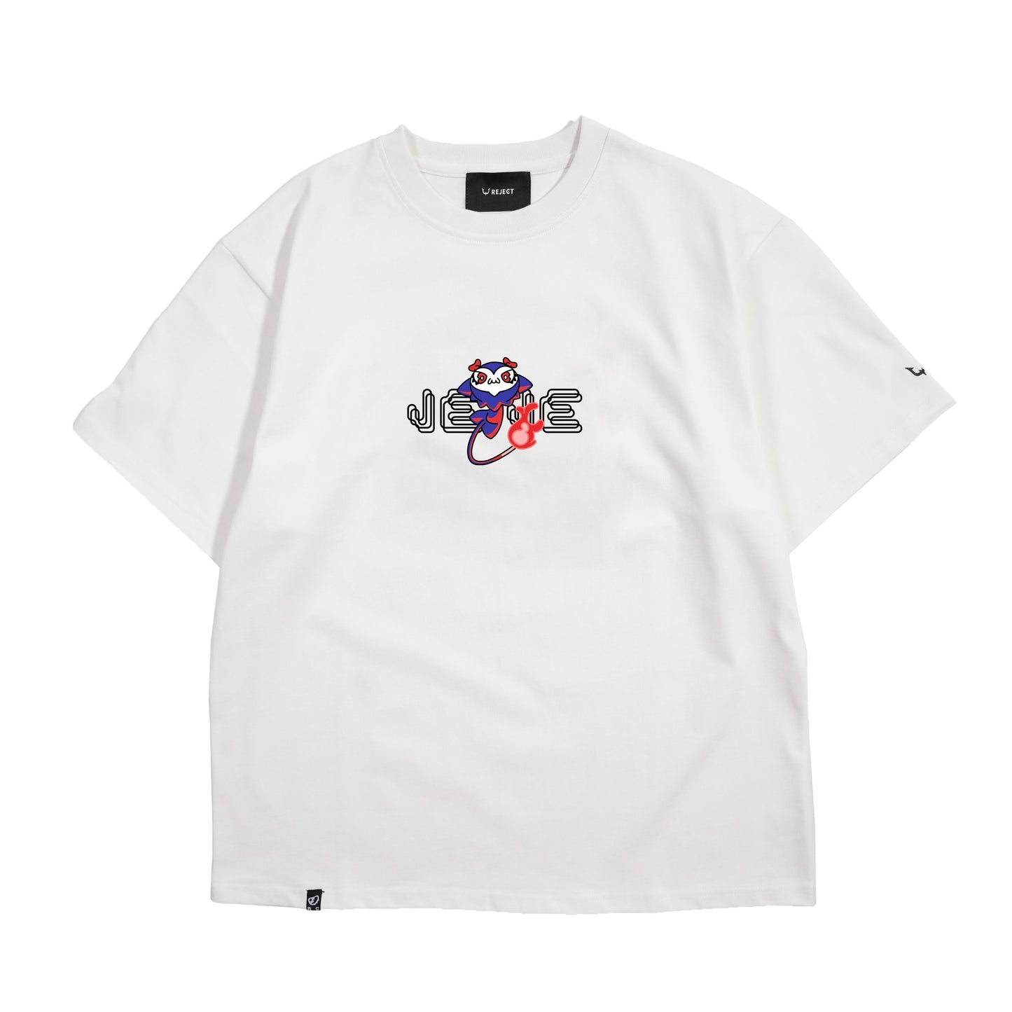 REJECT JEJE NEON TEE WHT