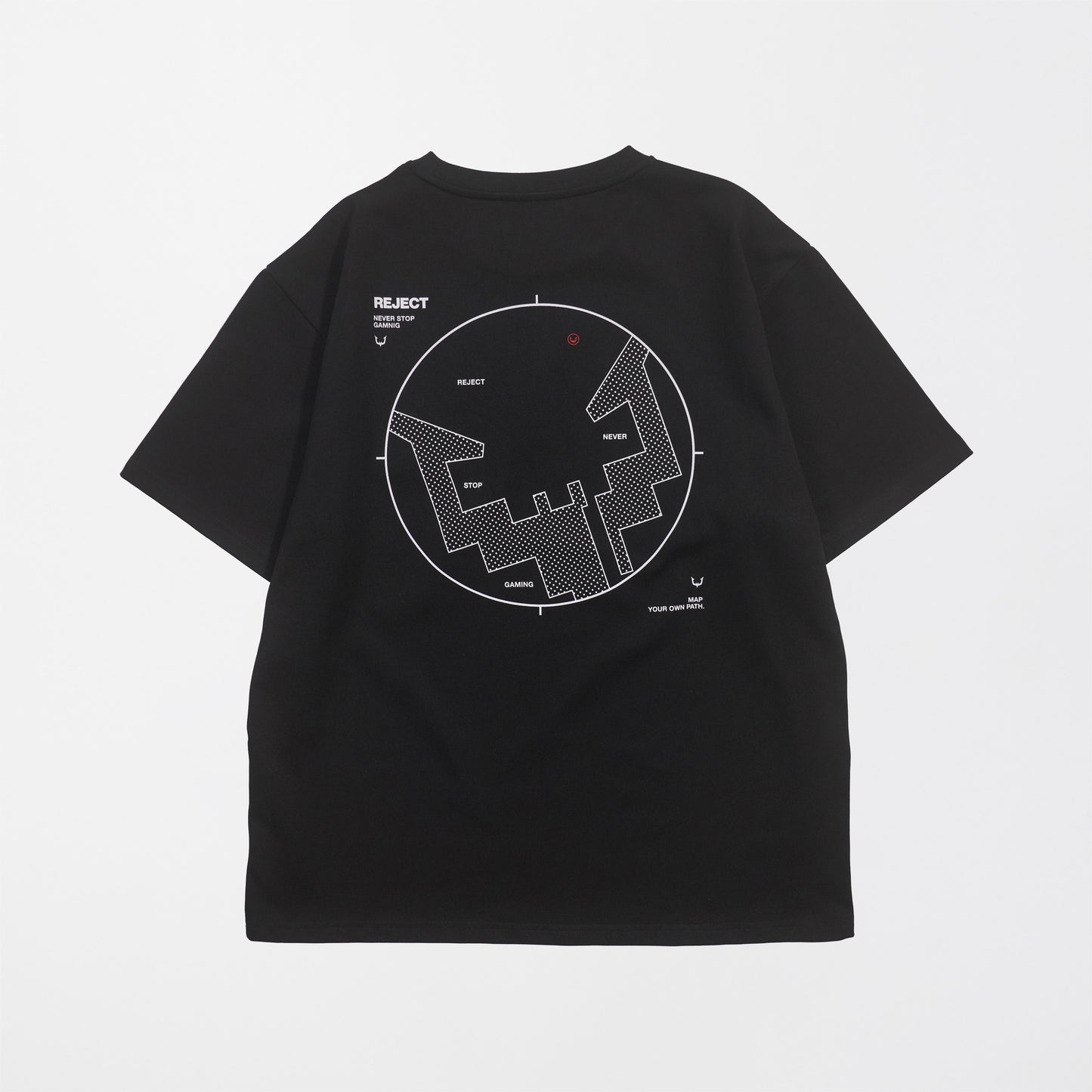 RC MAPPING TEE BLK