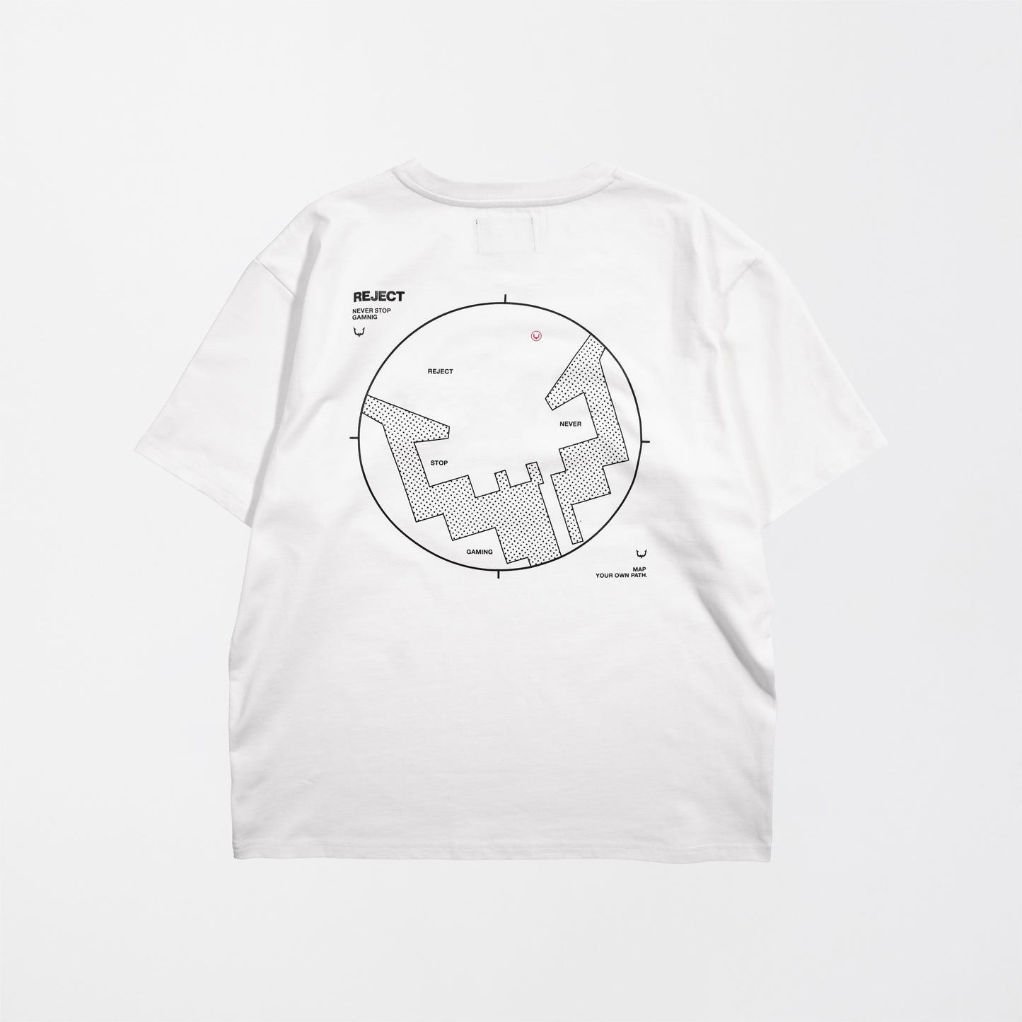 RC MAPPING TEE WHT