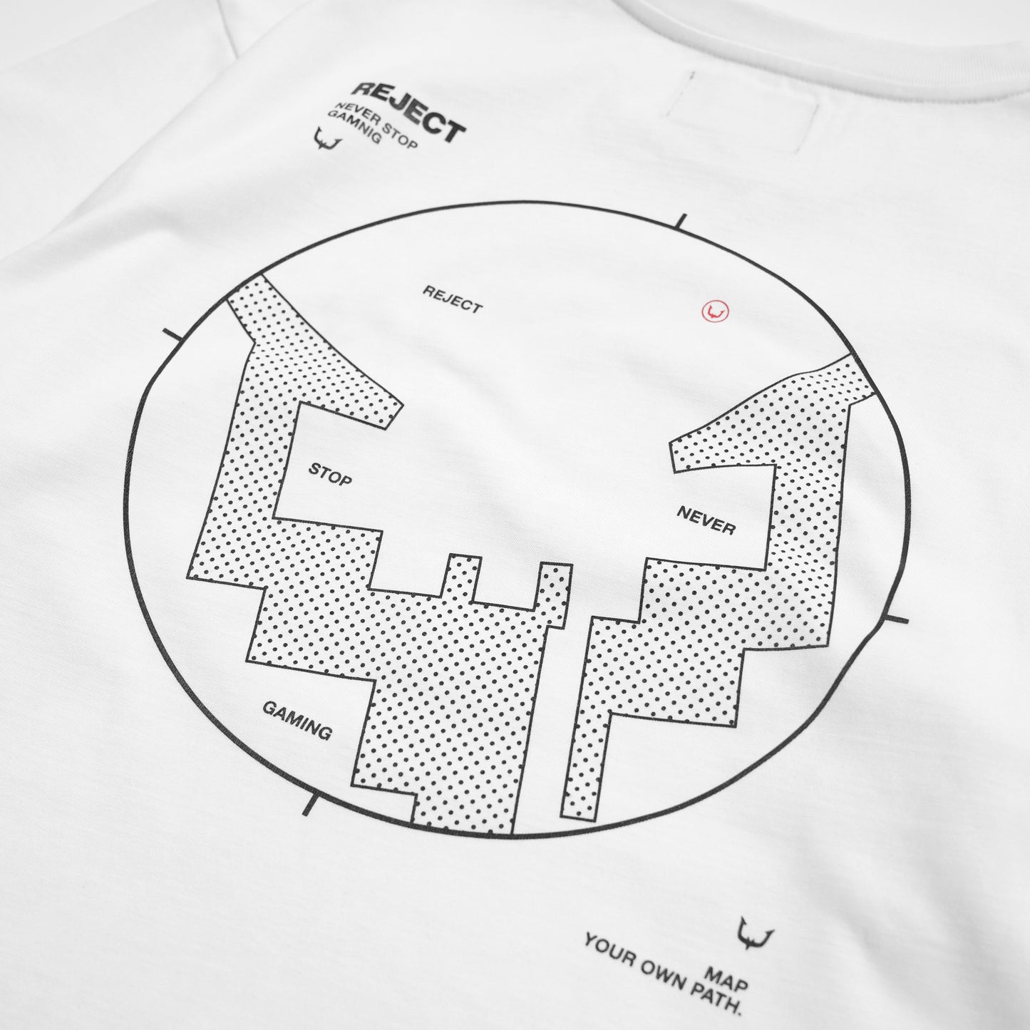 RC MAPPING TEE WHT