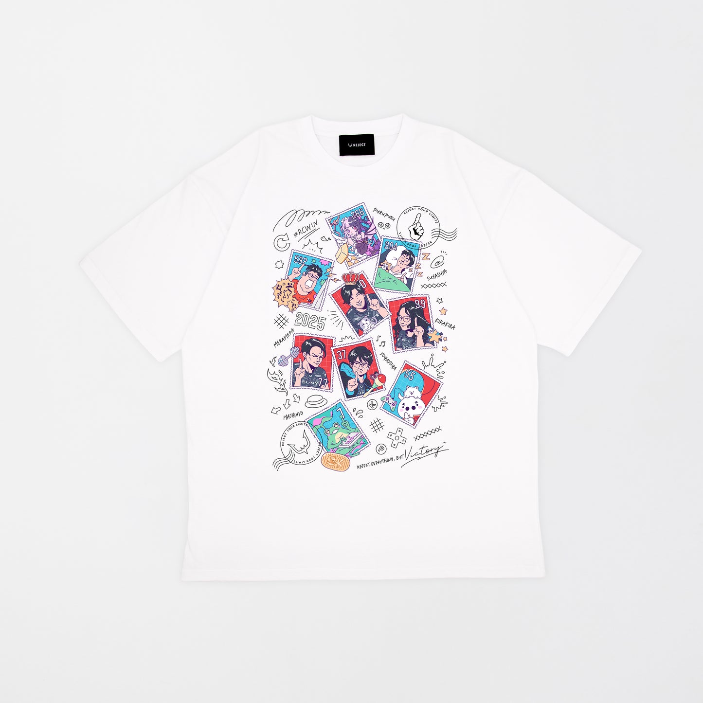【受注販売】REJECT SFL2025 "POSTAGE" TEE White