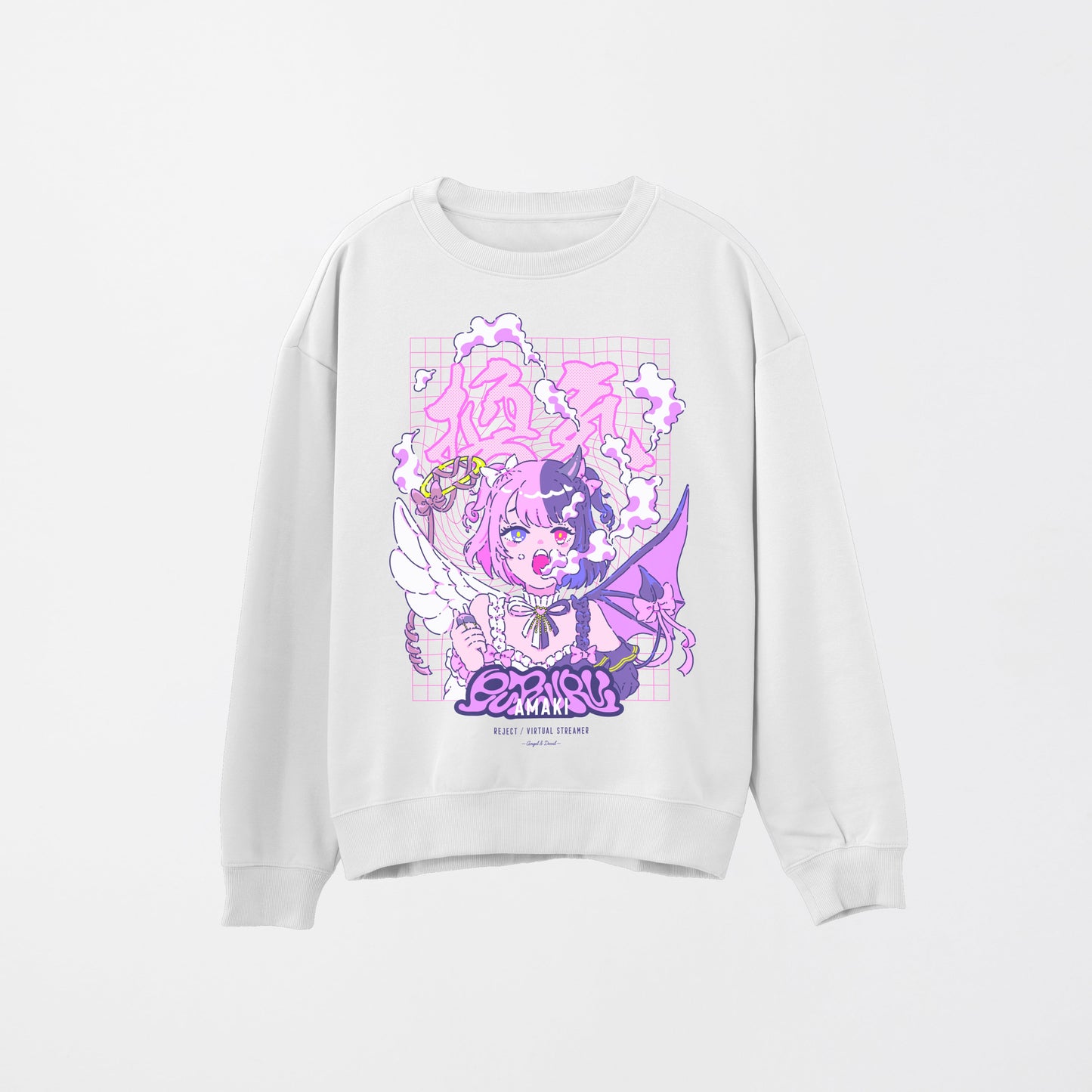 【再販・受注生産】換気スウェット WHITE