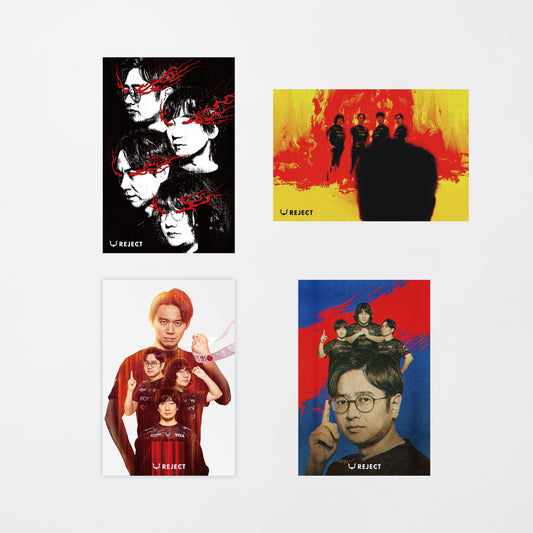 [Made to order]REJECT 2025 KEY VISUAL POSTCARD