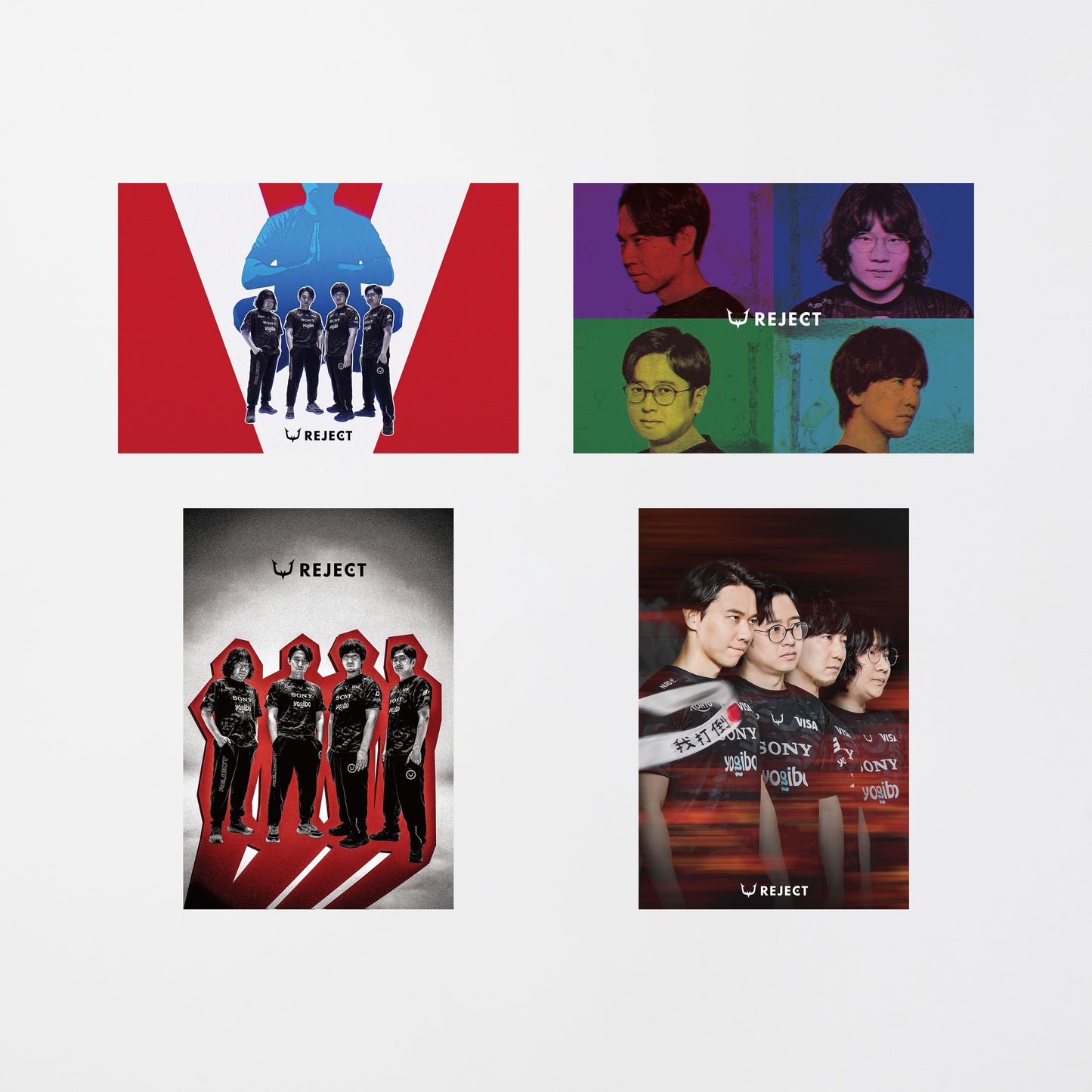 [Made to order]REJECT 2025 KEY VISUAL POSTCARD