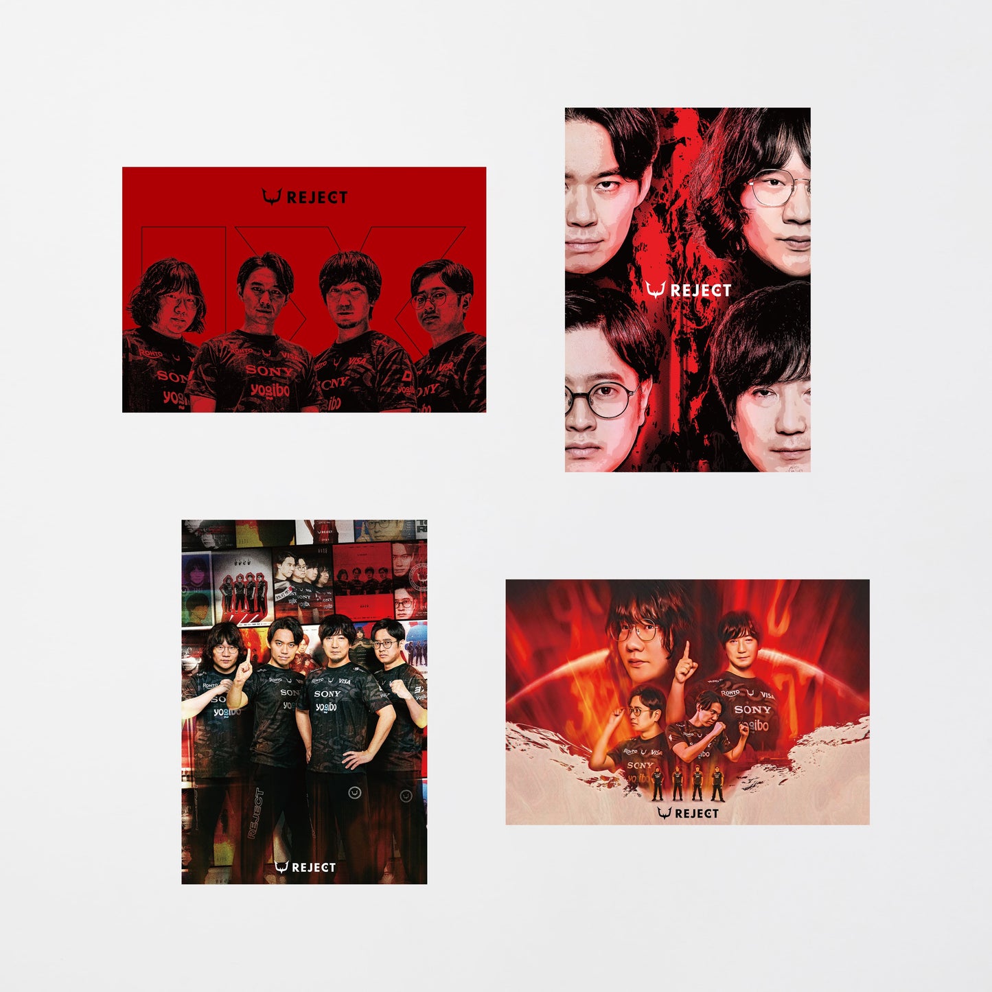 [Made to order]REJECT 2025 KEY VISUAL POSTCARD