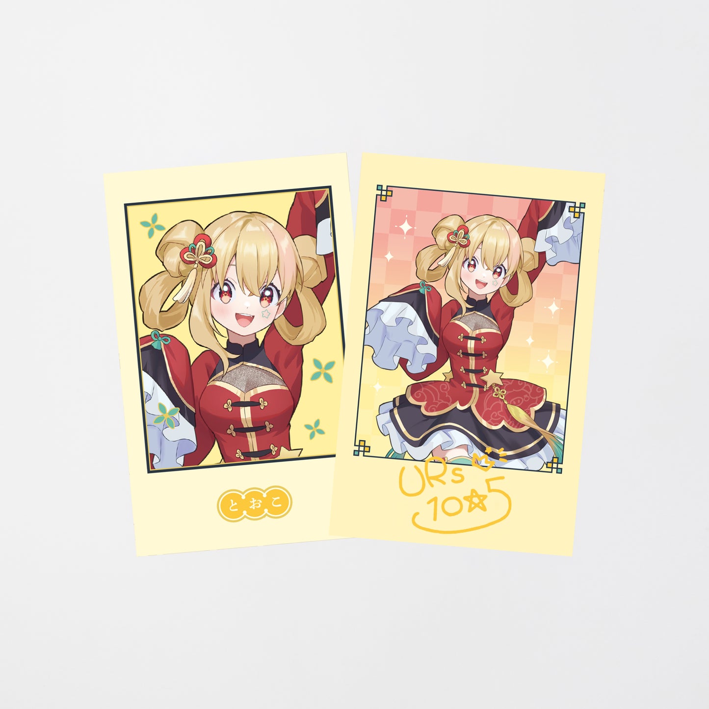 【受注販売】チャイナモード チェキ風カードセット