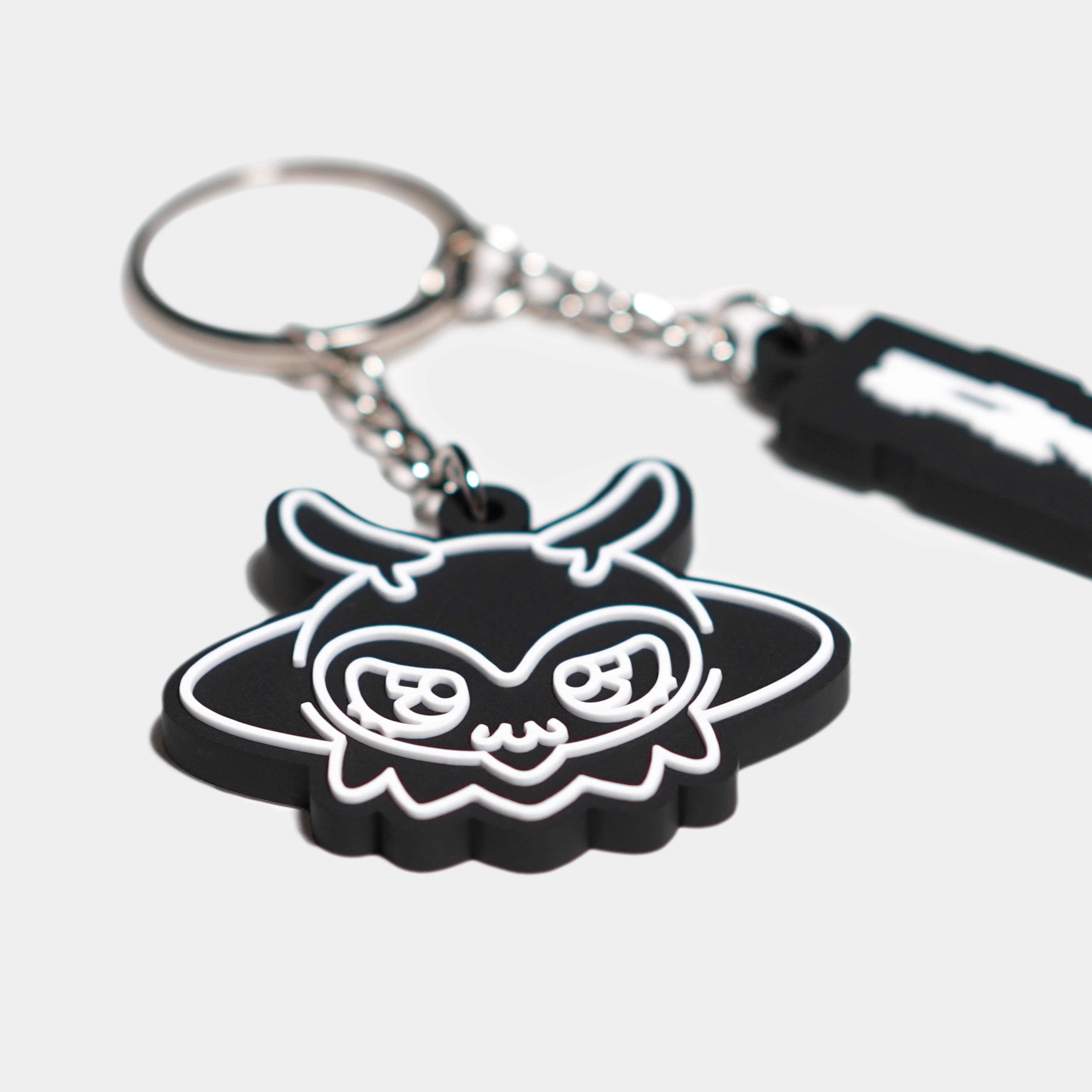 REJECT STANDARD RUBBER KEY CHAIN