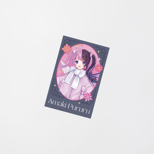 [Made to order] Winter Gift 2025 Polaroid-style card