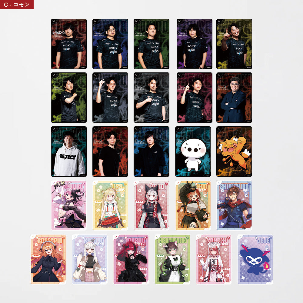 REJECT COLLECTION CARD Vol.1 PACK