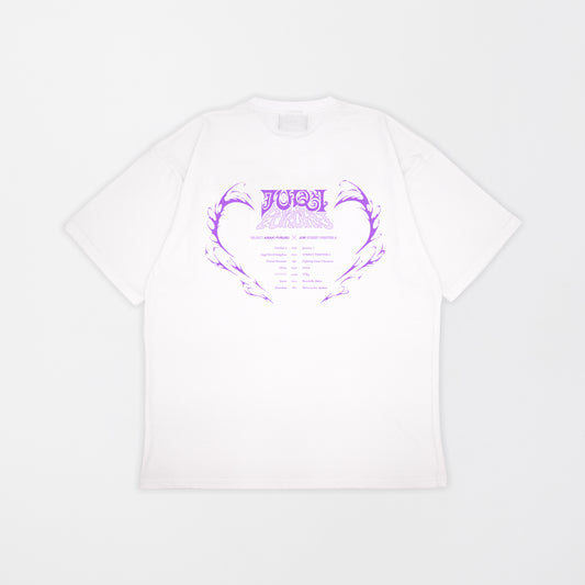 StreetFighter6 Juri x Amaki Pururu T-shirt (White)