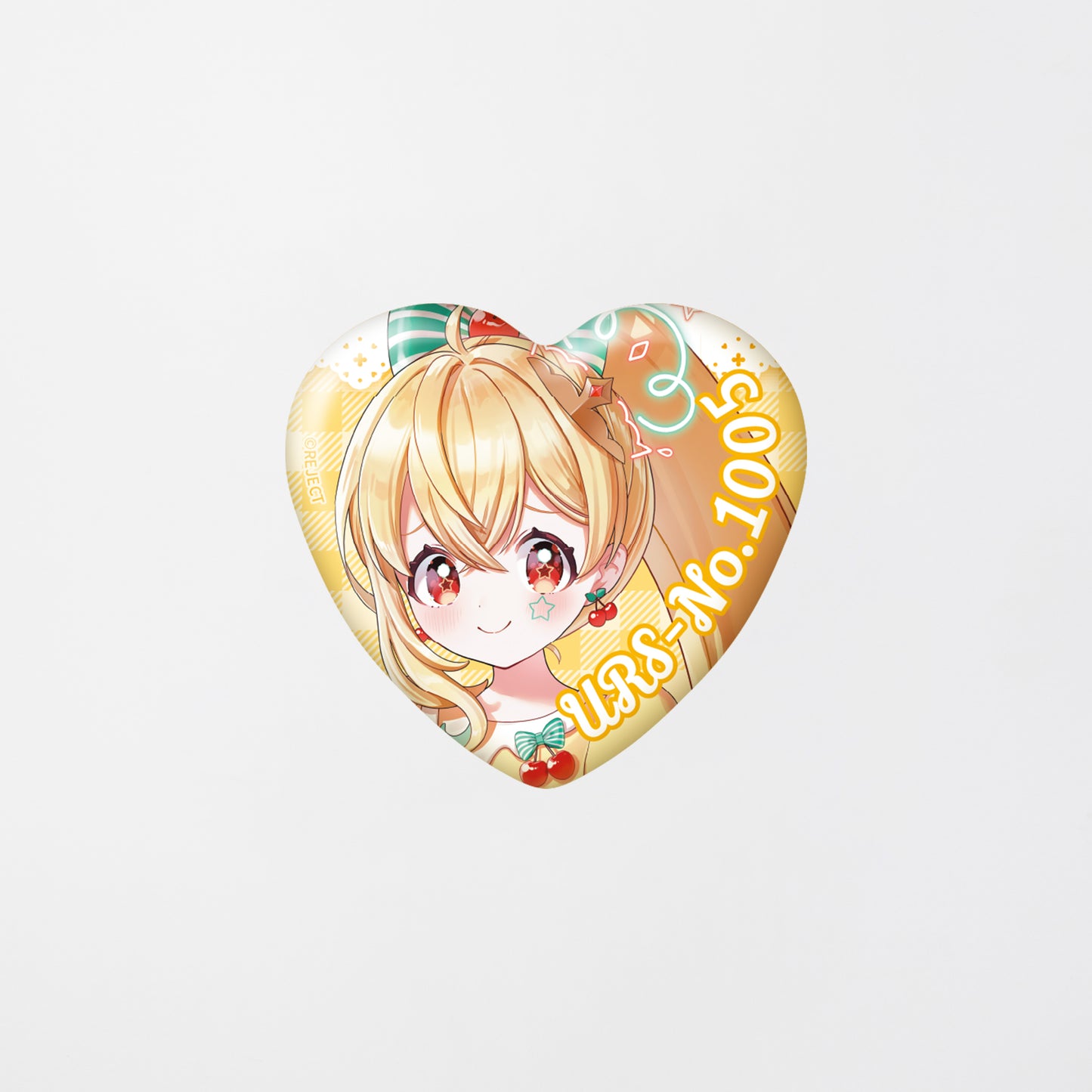 [Made to order] Valentine’s Day 2026 Heart badge