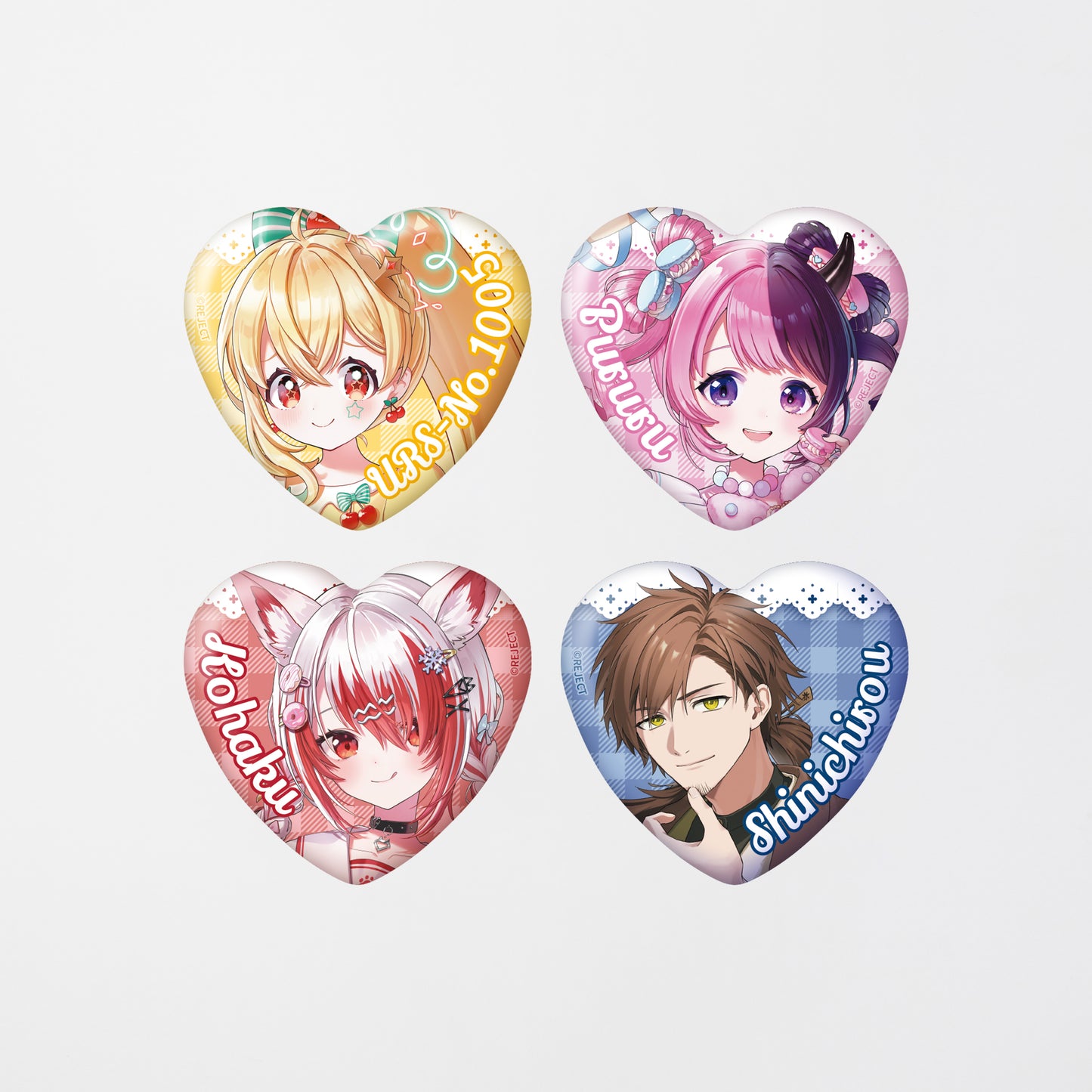 [Made to order] Valentine’s Day 2026 Heart badge