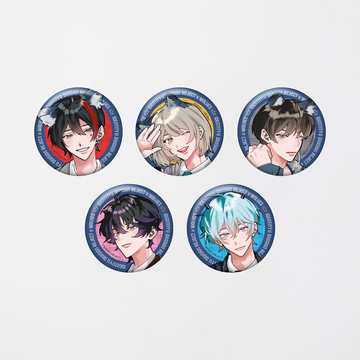 [Made to order]~Devil WOLVES~ REJECT x Wolves BADGE Volume1