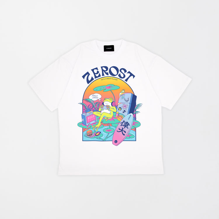 【受注販売】加入記念 Zerost Tシャツ WHITE