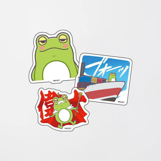 【受注販売】Zerost Frog Stickers Vol.1