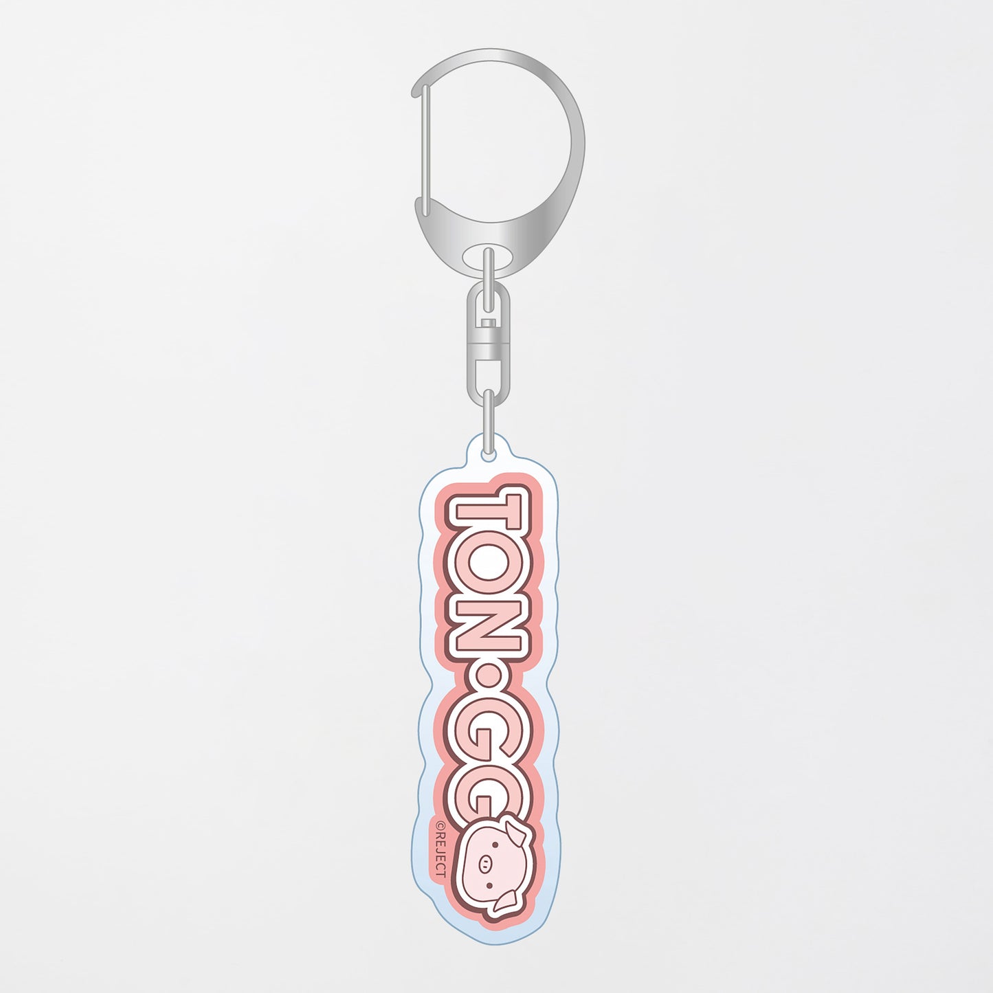 REJECT PU div NAME ACRYLIC KEY HOLDER
