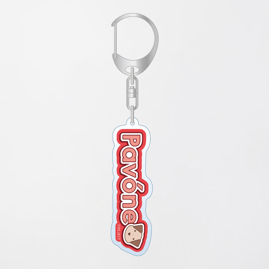 REJECT PU div NAME ACRYLIC KEY HOLDER