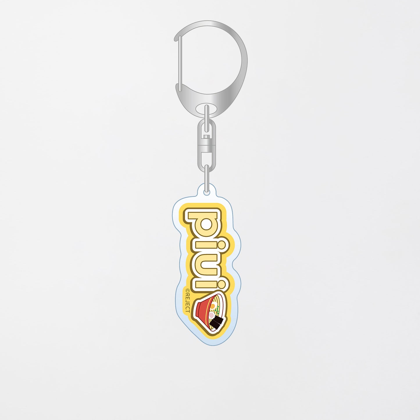 REJECT PU div NAME ACRYLIC KEY HOLDER