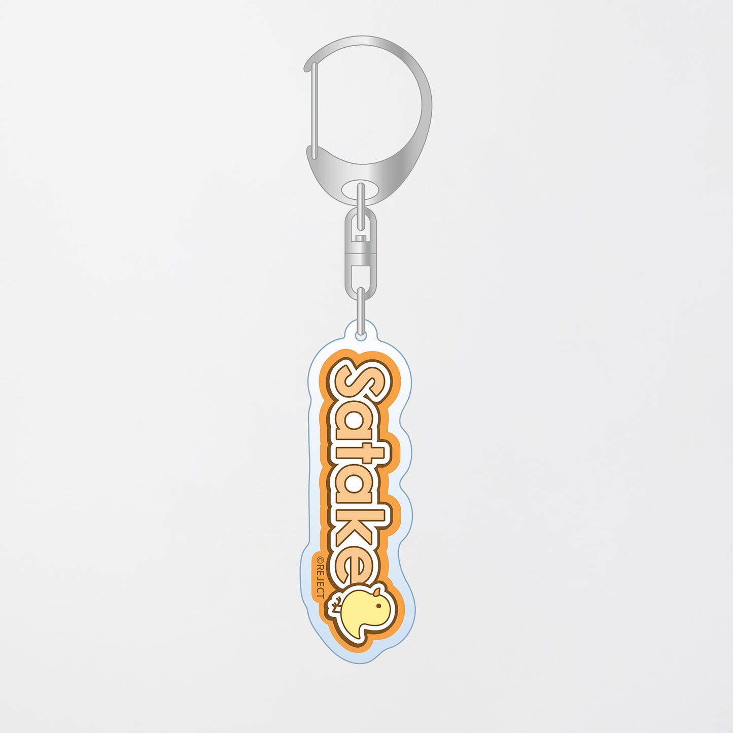 REJECT PU div NAME ACRYLIC KEY HOLDER