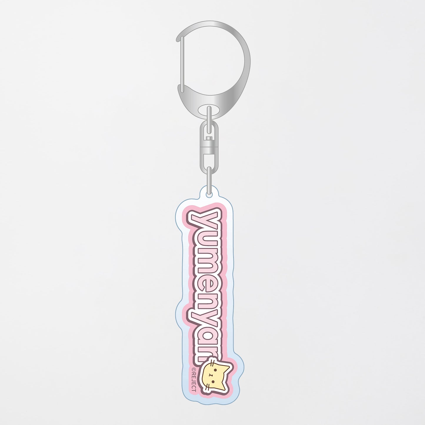 REJECT PU div NAME ACRYLIC KEY HOLDER