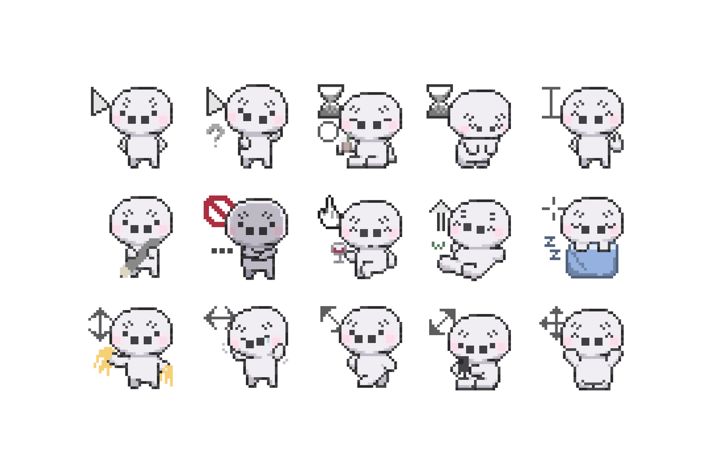 たいじ アニメーション マウスカーソル＆壁紙セット