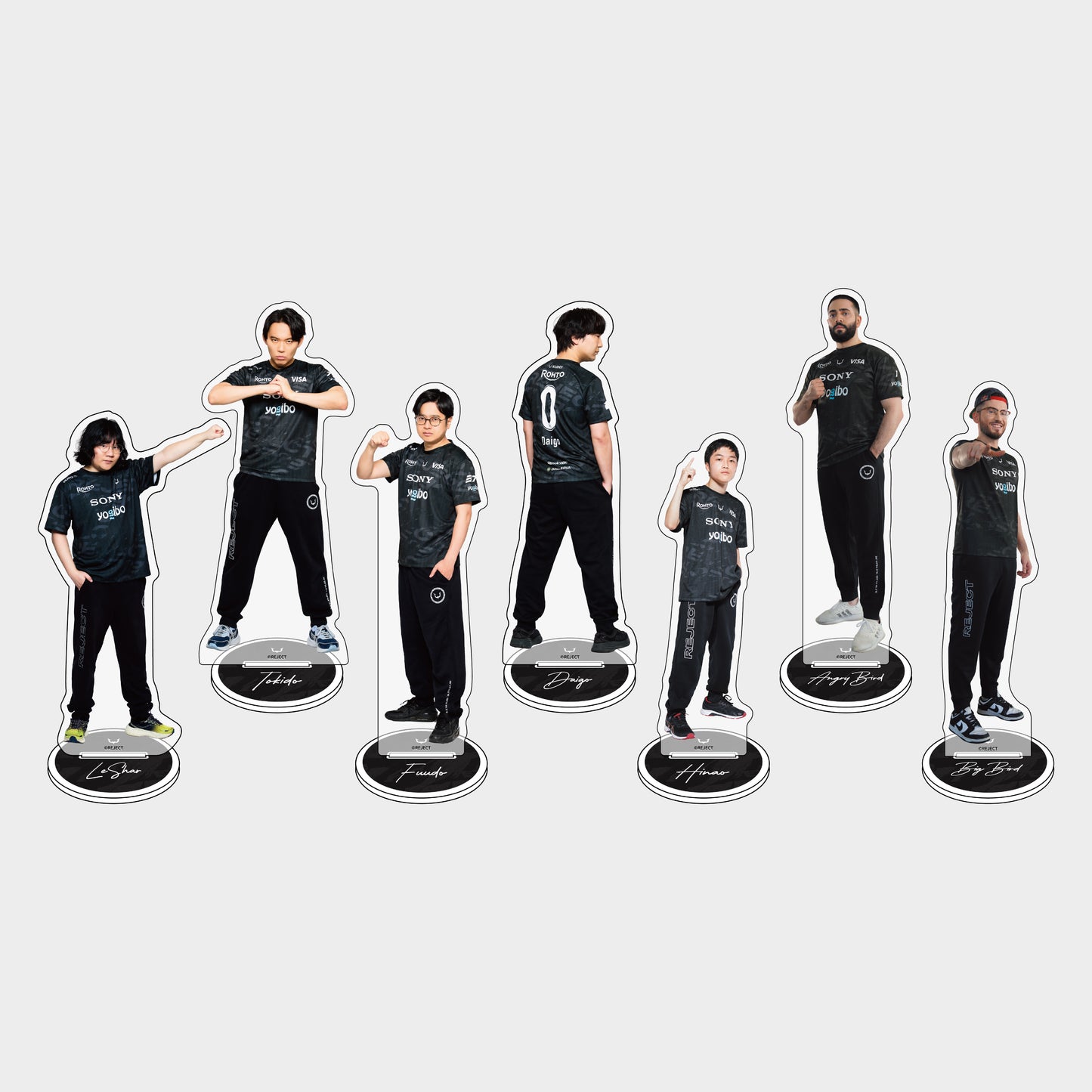 [Made to order]REJECT Fighting Game div ACRYLIC STAND