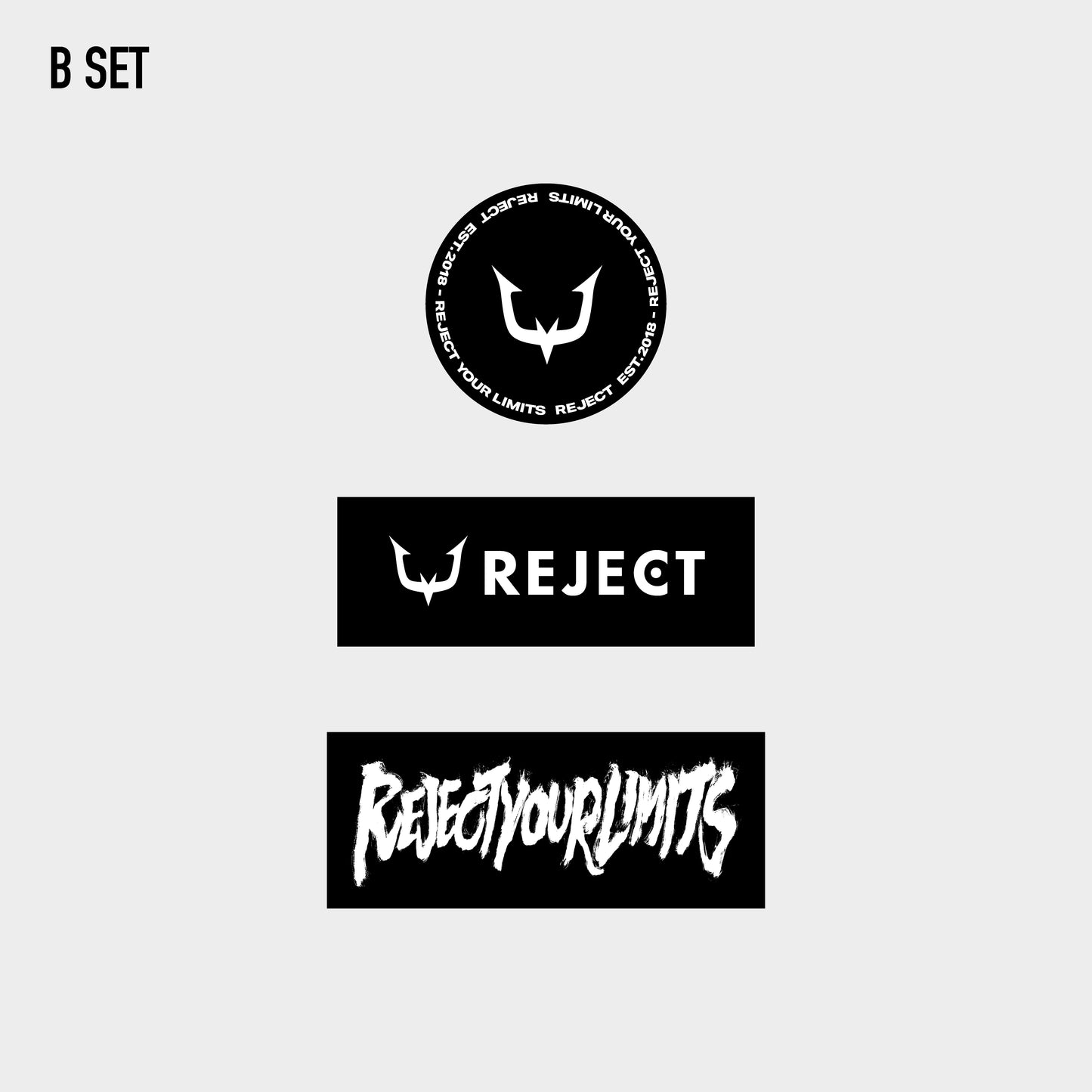 REJECT STICKER PACK