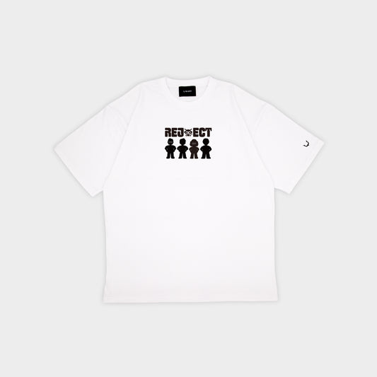 REJECT SFLWC2025 CHEER TEE WHITE
