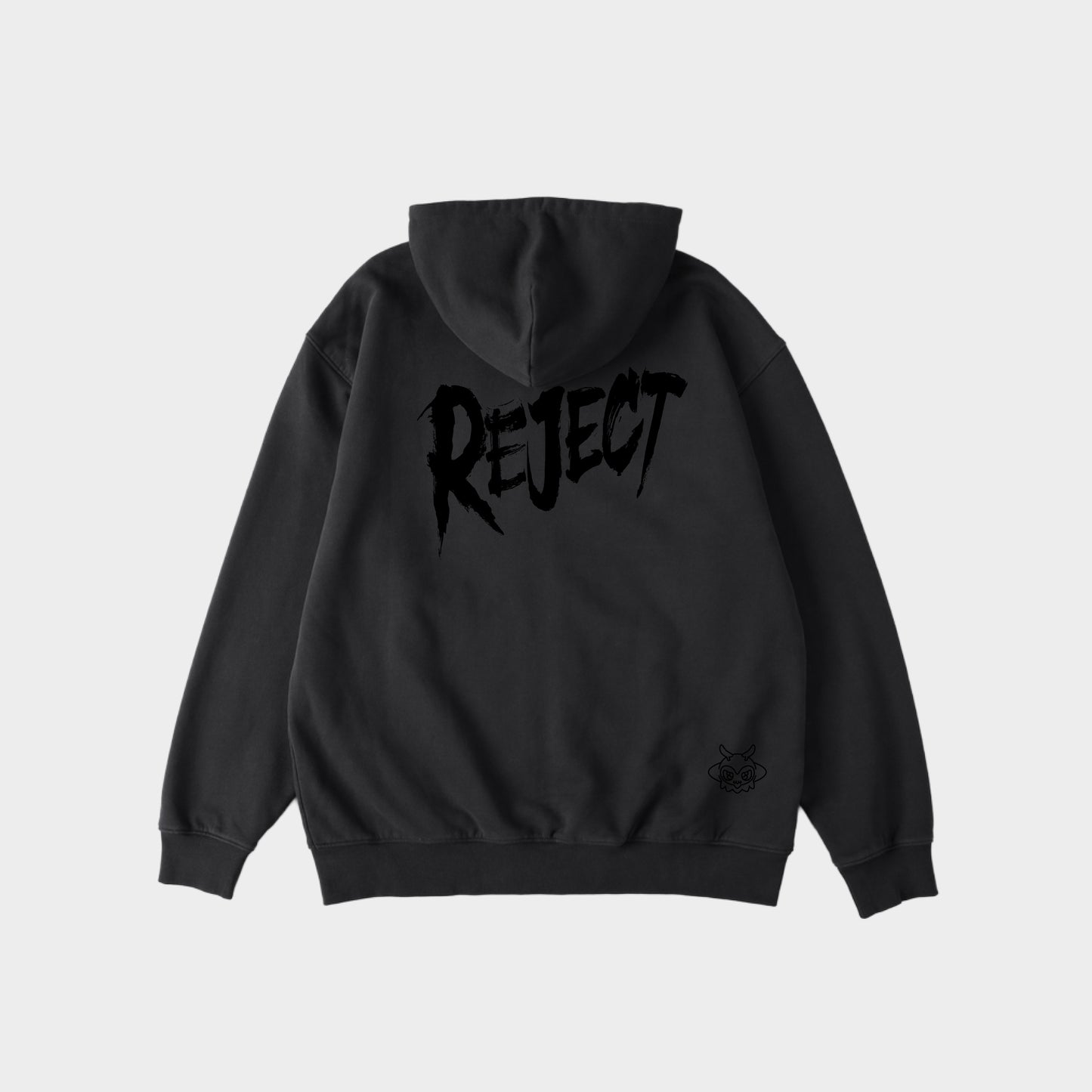 TEAM REJECT HOODIE BLACK