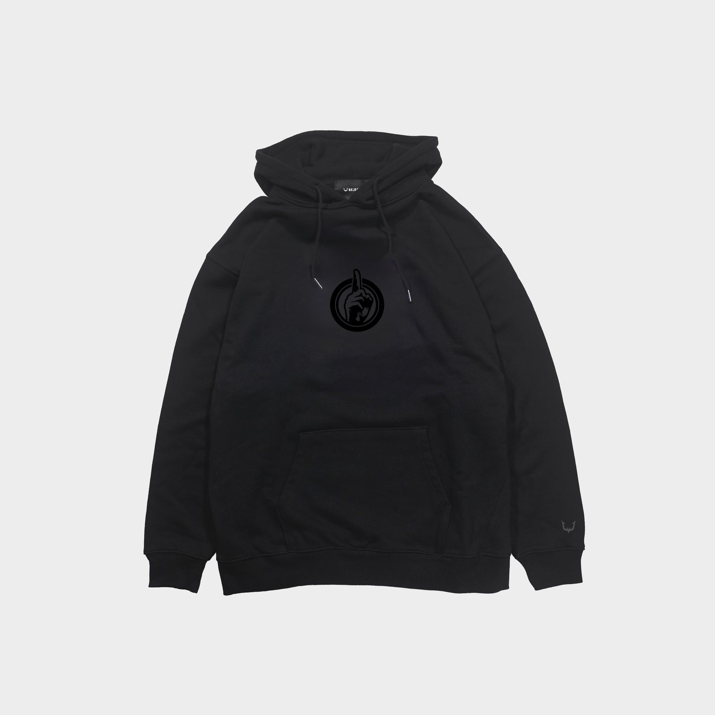 TEAM REJECT HOODIE BLACK