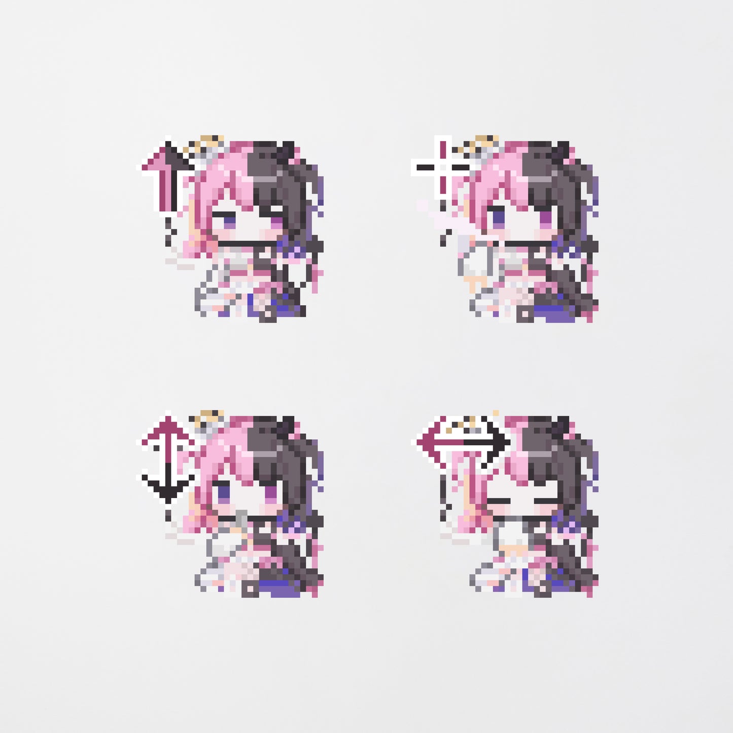 天鬼ぷるる アニメーション マウスカーソル＆壁紙セット