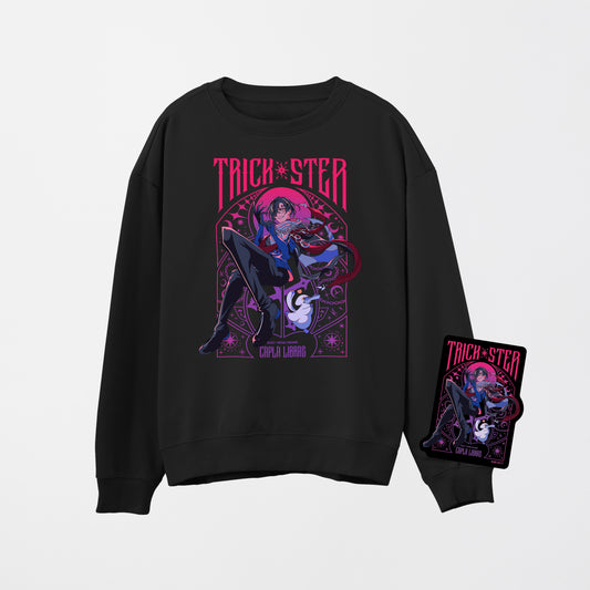 【受注販売】TRICKSTERスウェット Black