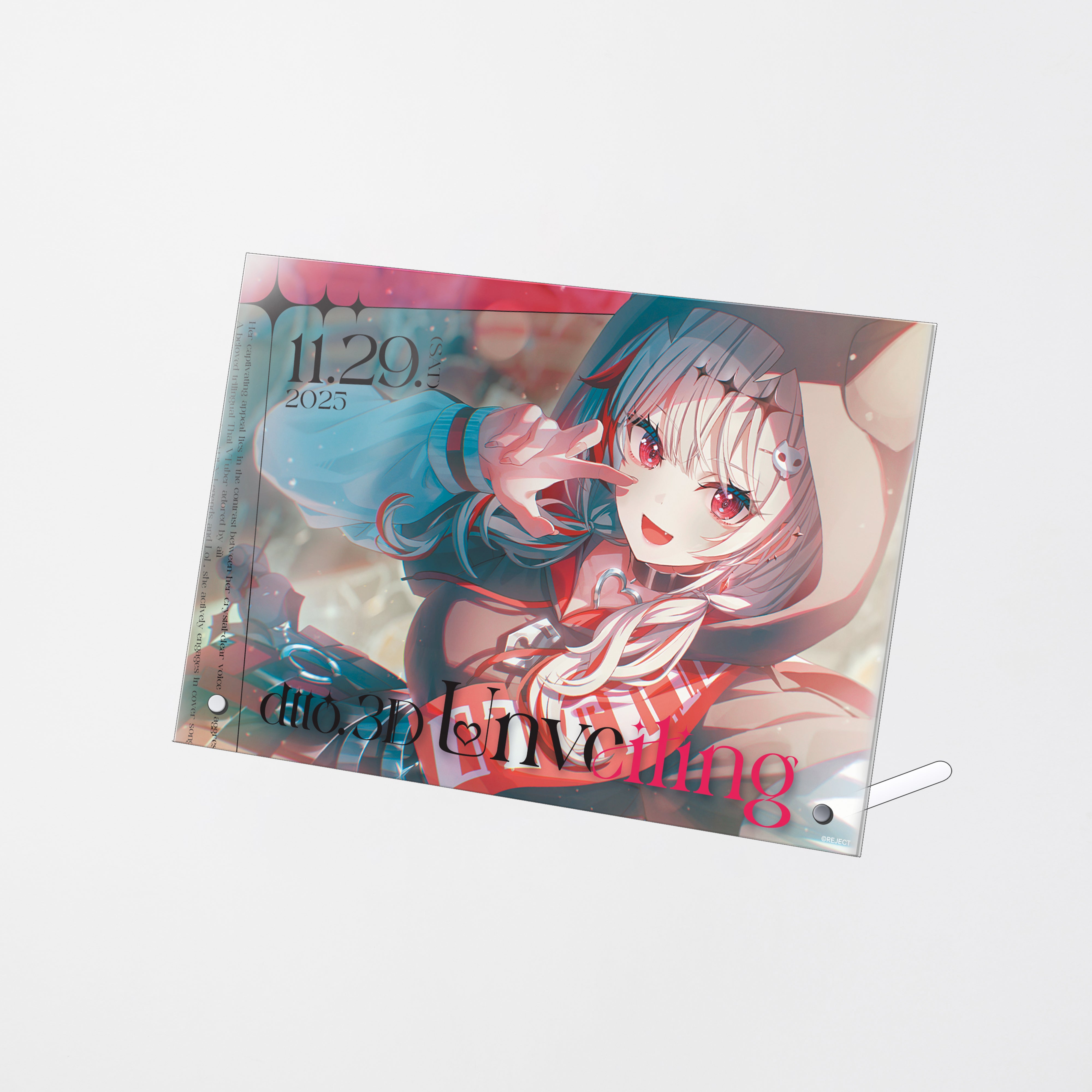 dtto.3Dお披露目グッズ – REJECT