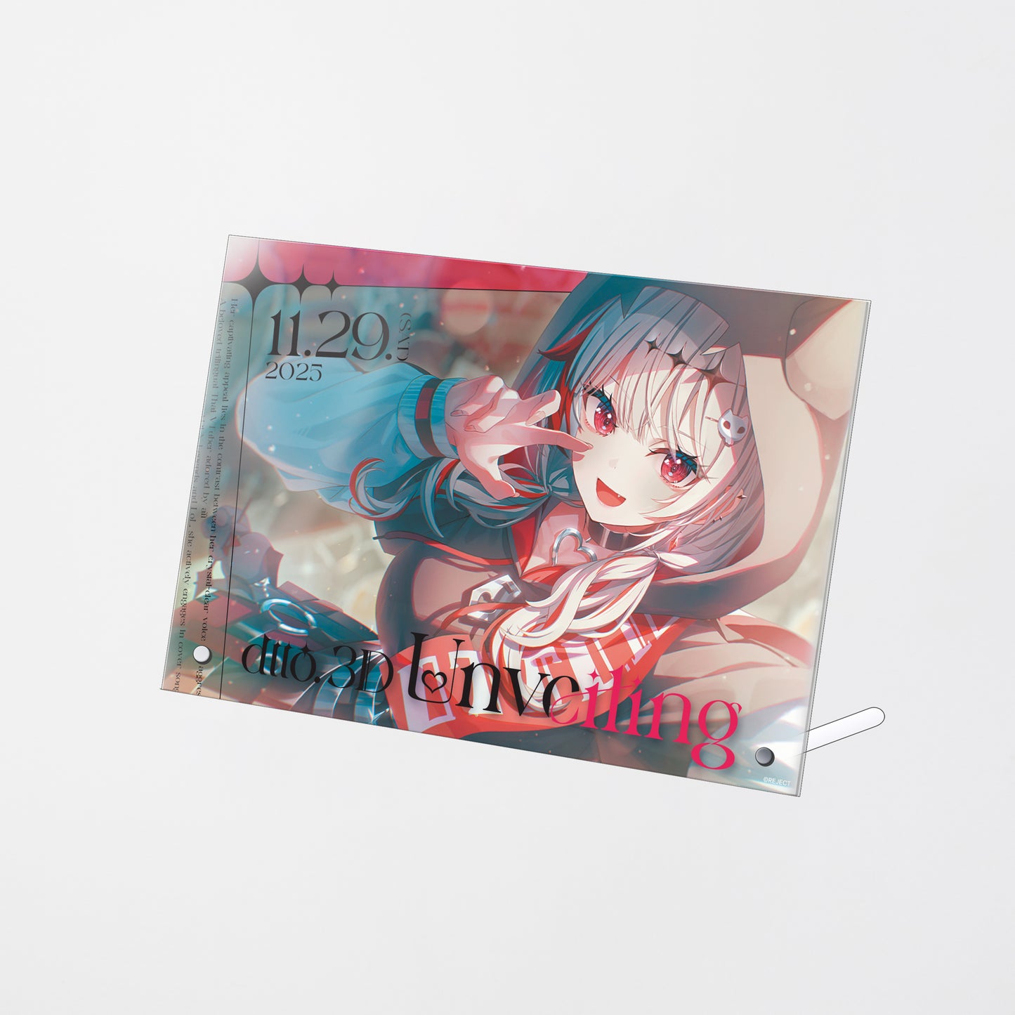 [Made to order] dtto. 3D Debut Live goods KV Acrylic panel