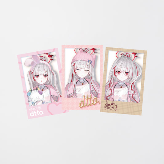 [Made to order]dtto. Birthday goods 2026 New Outfit Random Cheki-Style Card