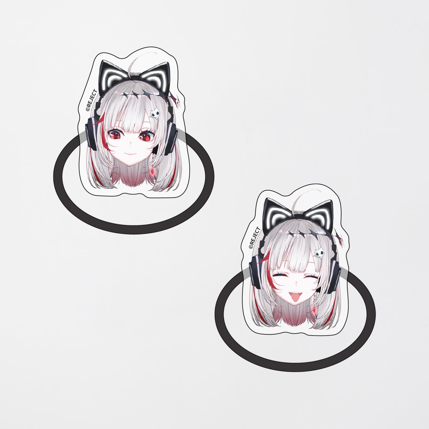【受注販売】REJECT VTuber 表情ヘアゴム