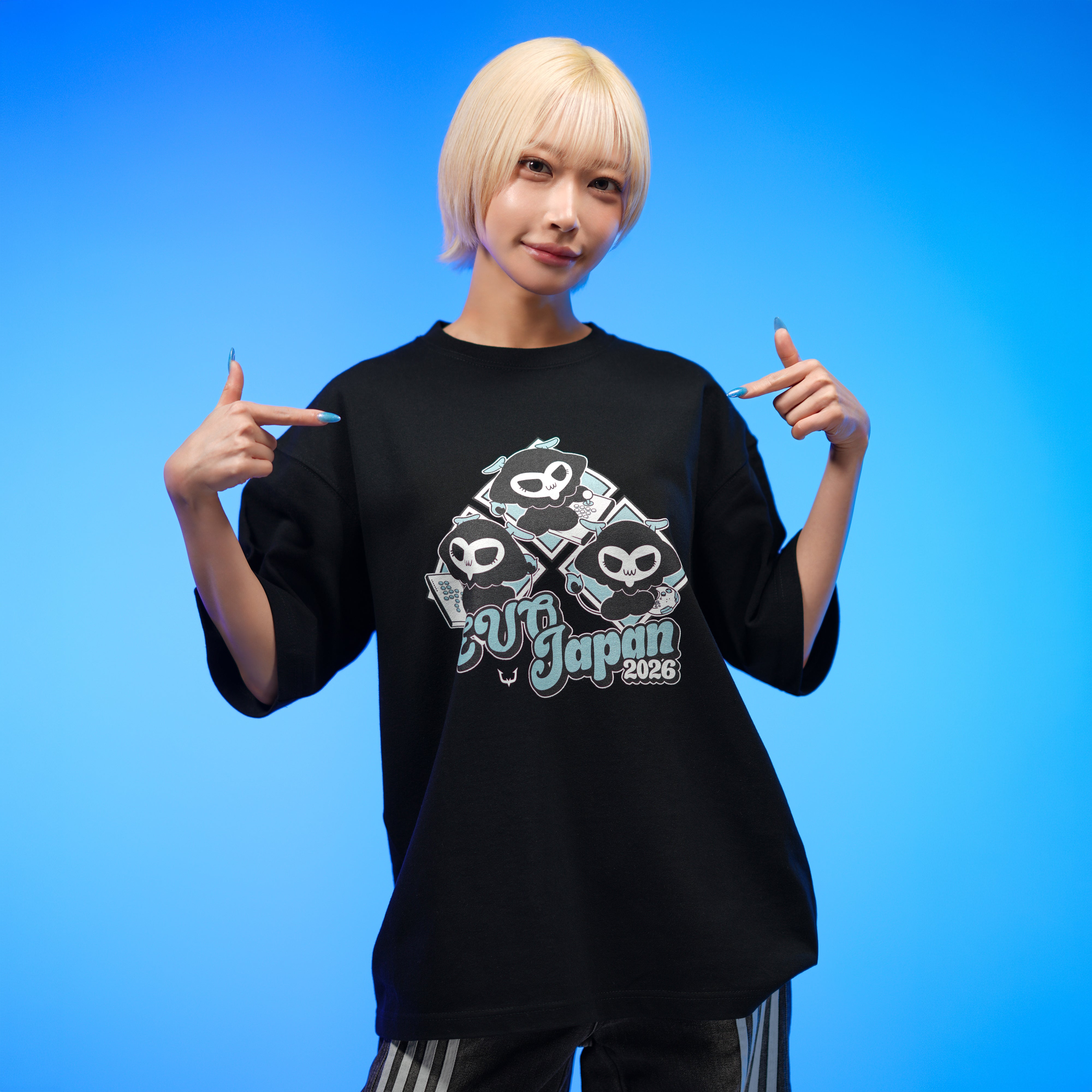 EVO x REJECT [JEJE'S PLAYSTYLE] TEE BLACK