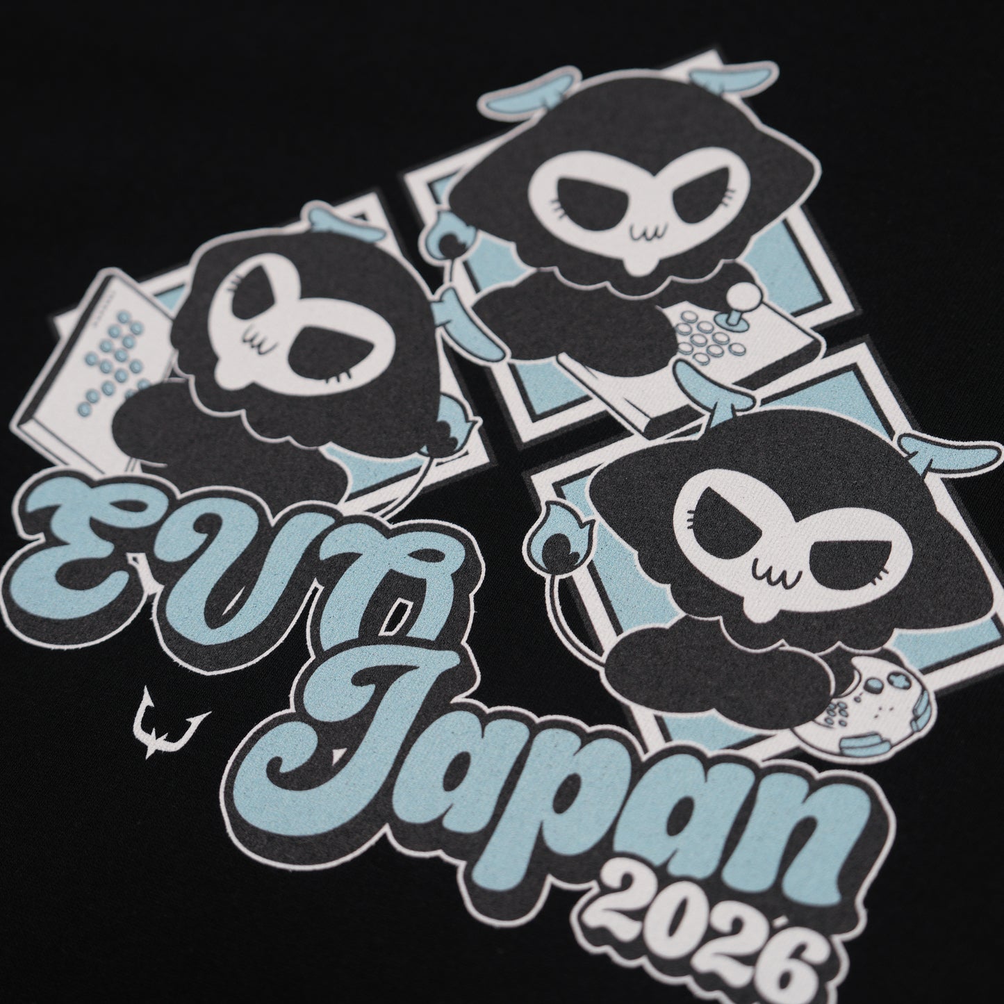 EVO x REJECT [JEJE’S PLAYSTYLE] TEE BLACK