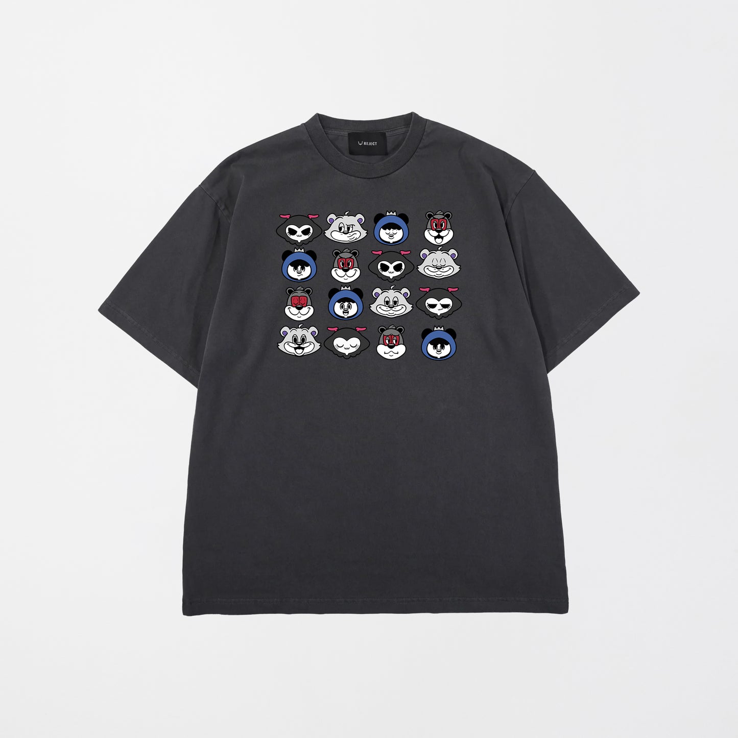 [Made to order]KYOUPOKE×REJECT TEE Gray