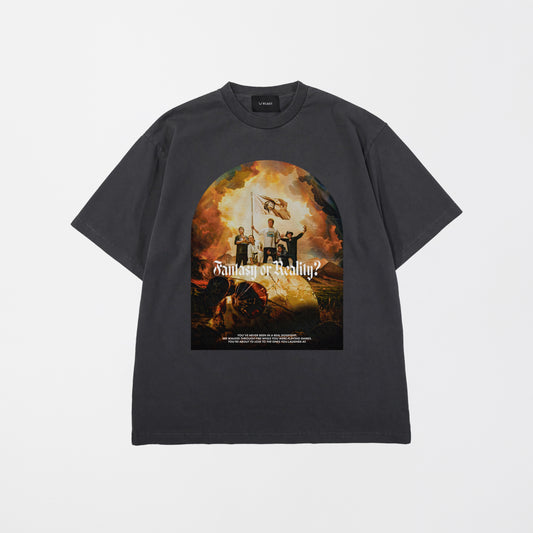 【受注販売】おじリーグvsストリーマー軍  Dream Tシャツ Gray