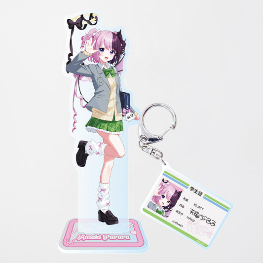 REJECT X ファミリーマート 学生服風アクリルグッズセット