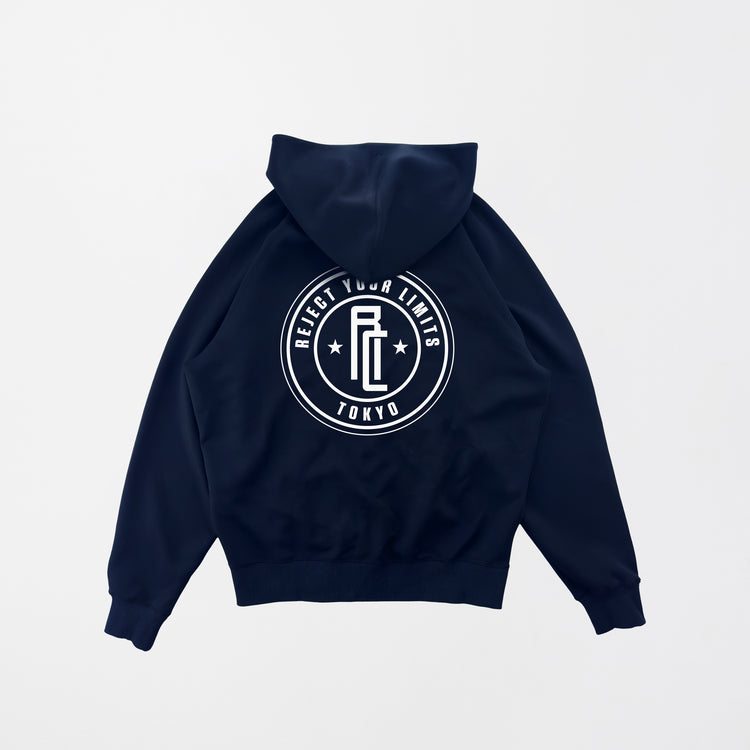 REJECT 2025 SS ZIPHOODIE NAVY