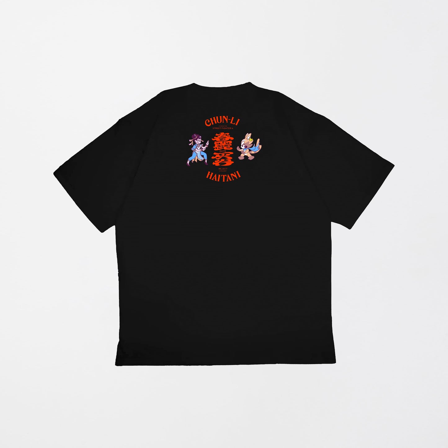 [Made to order]StreetFighter6 Chun-Li x HAITANI TEE Black