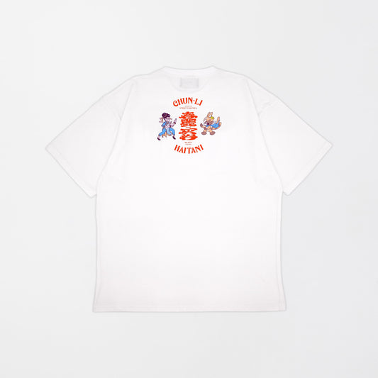 [Made to order]StreetFighter6 Chun-Li x HAITANI TEE White