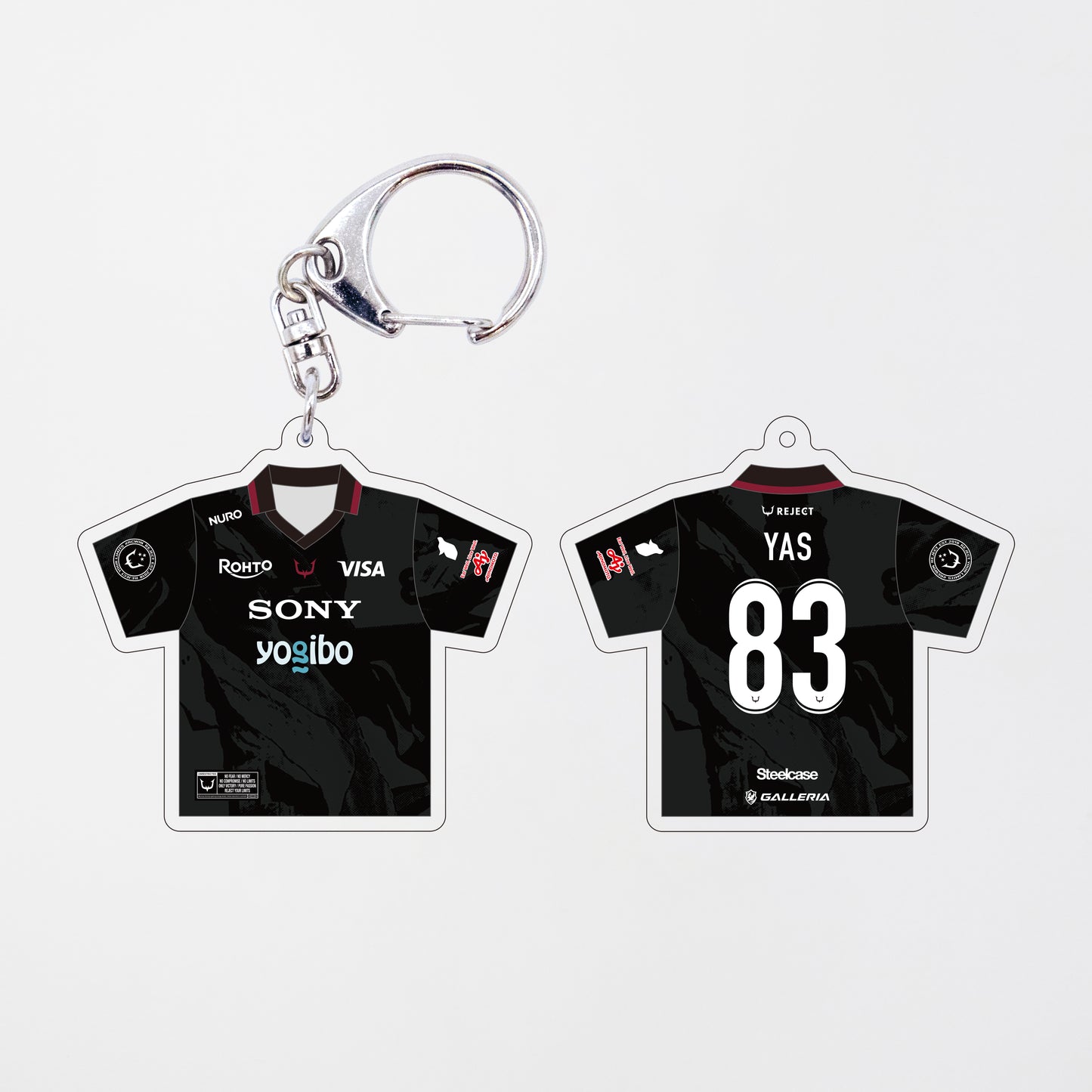 REJECT 2026 Official Jersey ACRYLIC KEY HOLDER STREET FIGHTER Div.