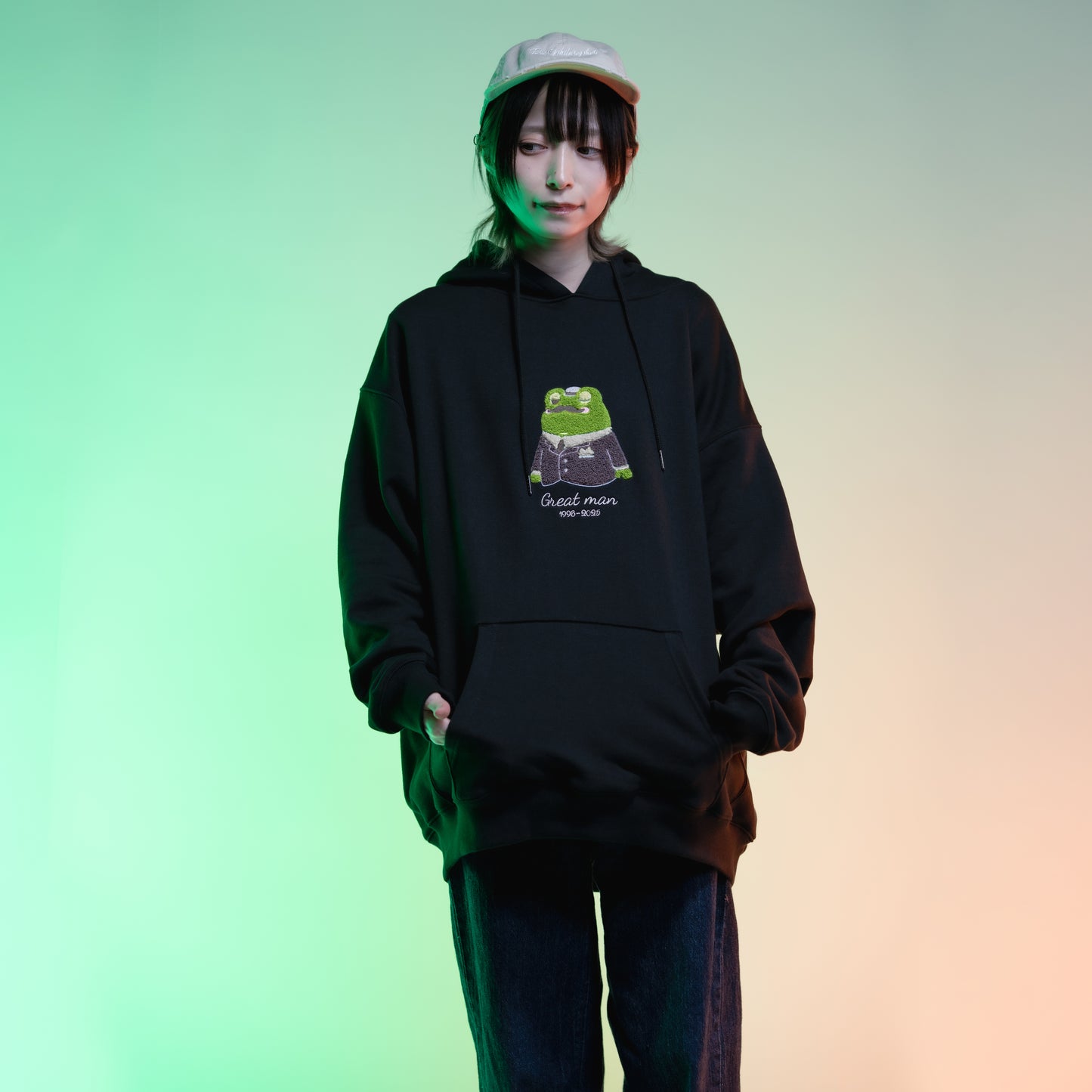 【受注販売】Zerost Frog GREAT HOODIE ASH